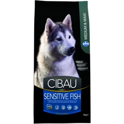 FARMINA CIBAU Sensitive Fish Medium/Maxi 12kg +2kg